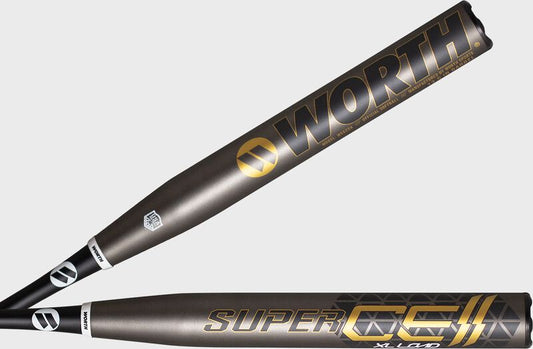2022 Worth Supercell Gold XL Slowpitch Softball Bat End Loaded ASA USA WSG22A