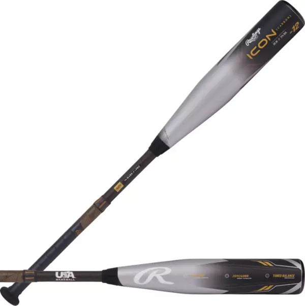 2024 Rawlings Icon (-12) USA Baseball Bat - RUS3I12