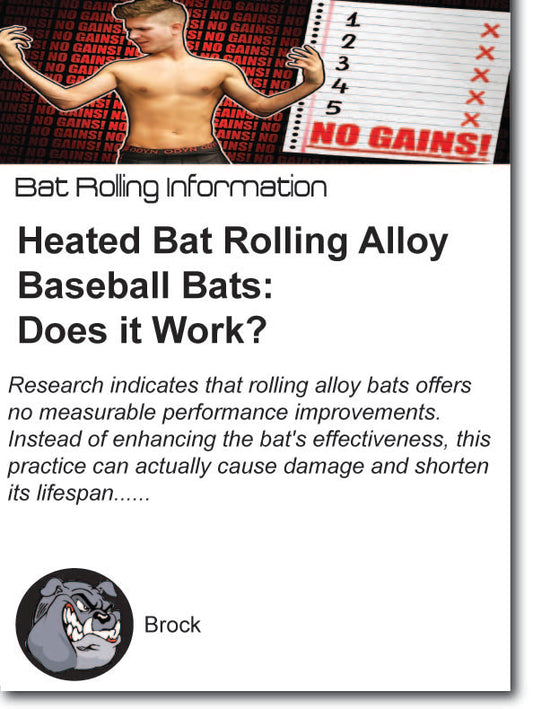 Bat Rolling Alloy Baseball Bats: Does it Work?