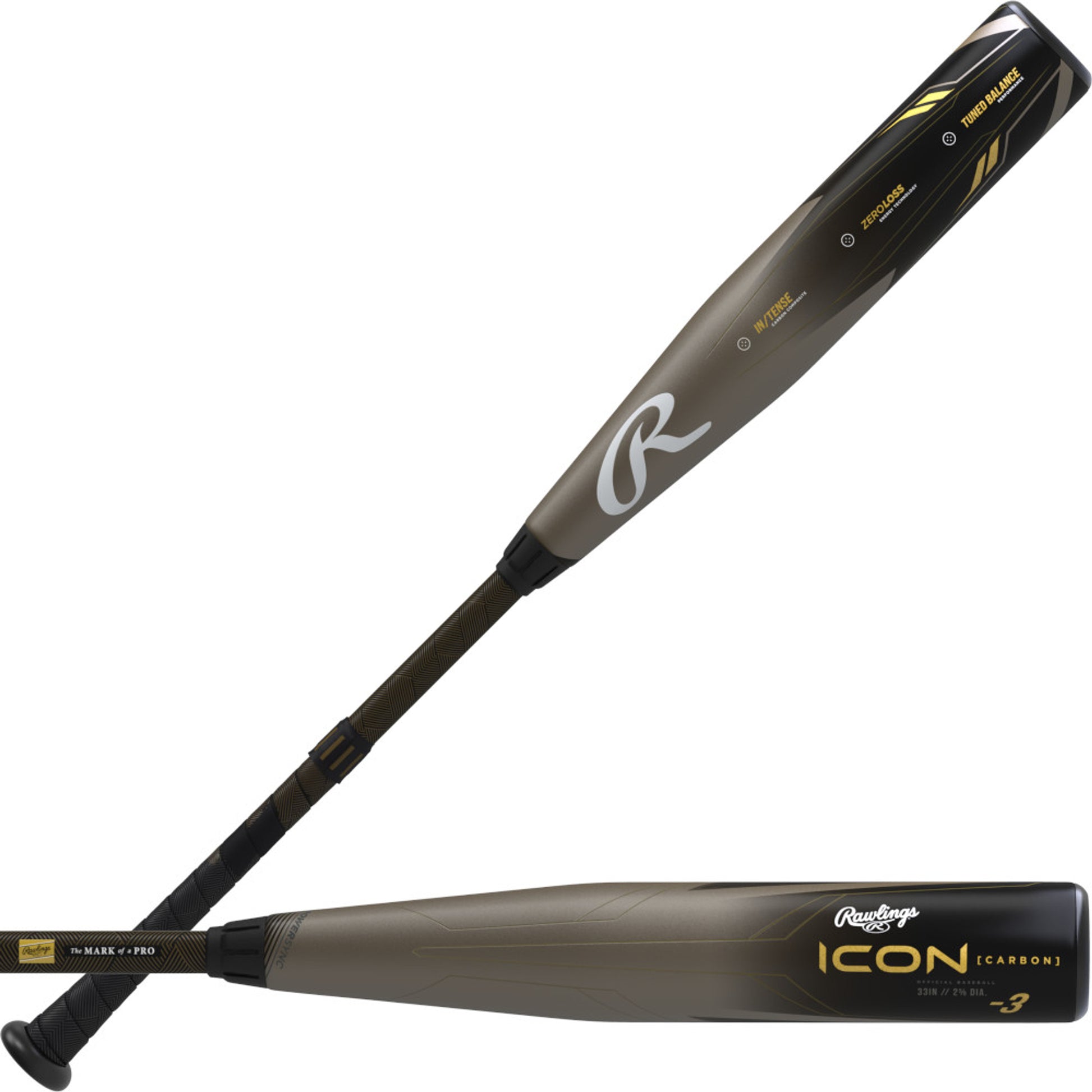 2023 Rawlings Icon (-3) BBCOR Baseball Bat RBB3I3