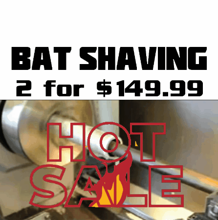 Bat shaving