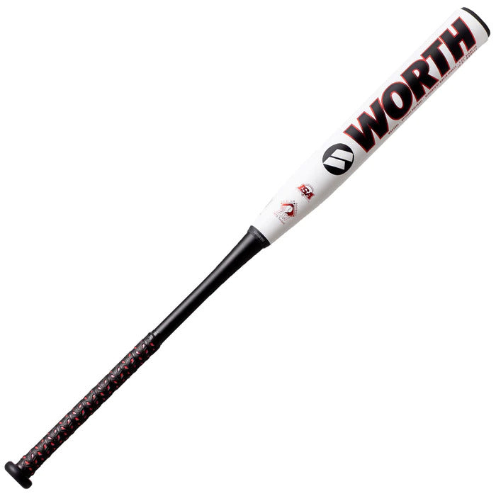 Worth Krecher Gamer XL 2pc 12.5″ SSUSA Senior Slowpitch Softball Bat WSS4KGL .5oz endload